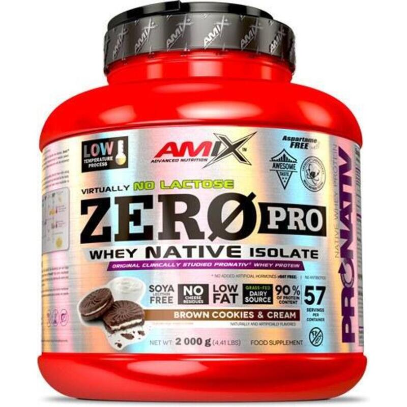 AMIX ZeroPro Protein 2000 g Podwójna Czekolada