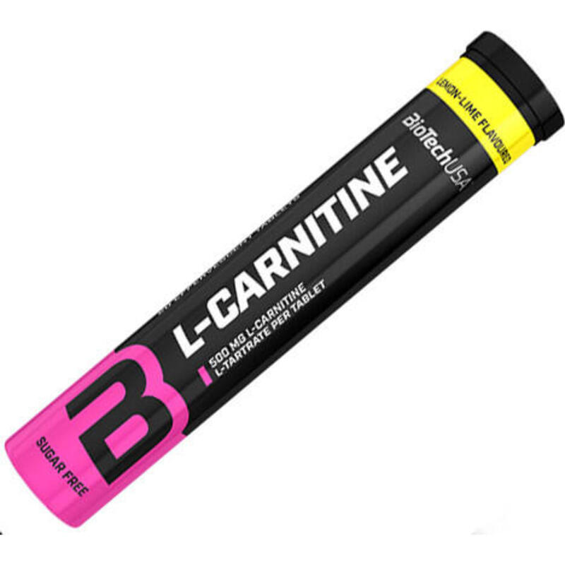 BioTechUSA L-Carnitine 500 mg 1 tubo x 20 tabletas