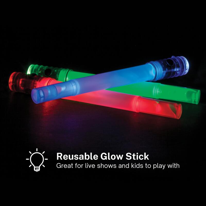 LED Glowstick & Waterproof Flashlight 41-3652R - Red