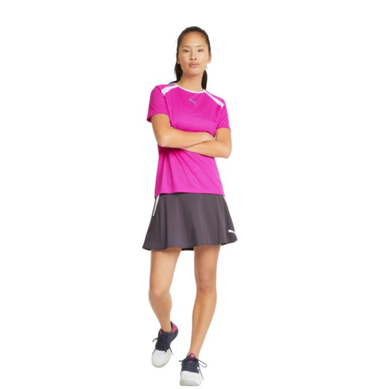 T-shirt de Padel mulher puma TeamLIGA Deep rosa