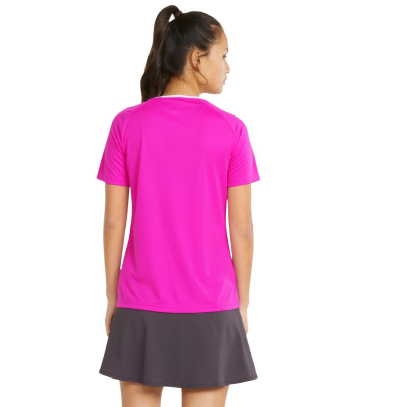 T-shirt de Padel mulher puma TeamLIGA Deep rosa