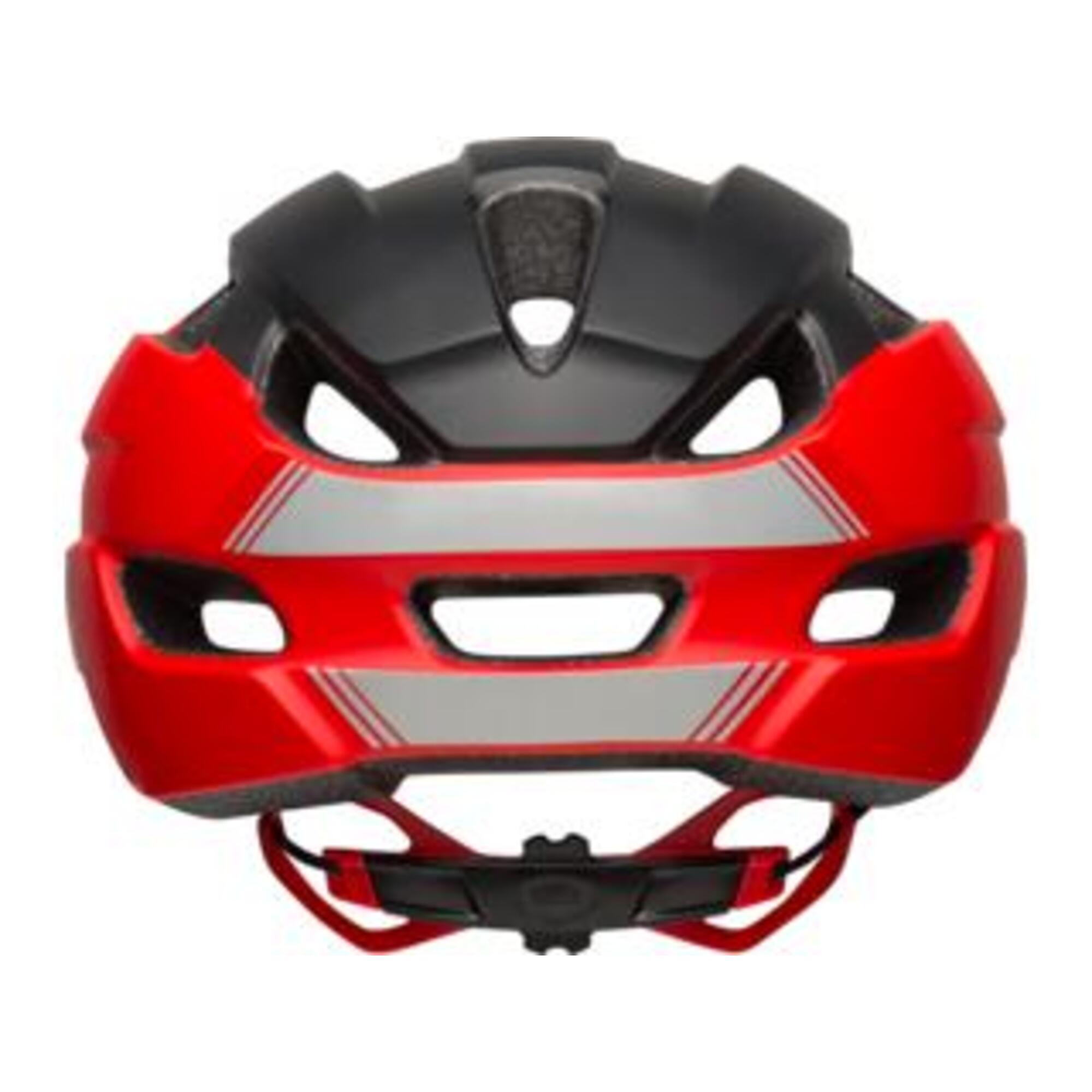 TRACE ADULT MTB BIKE HELMET - MATTE RED BLACK