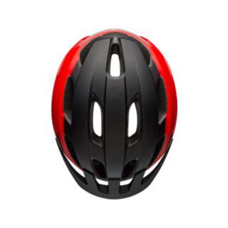 TRACE ADULT MTB BIKE HELMET - MATTE RED BLACK