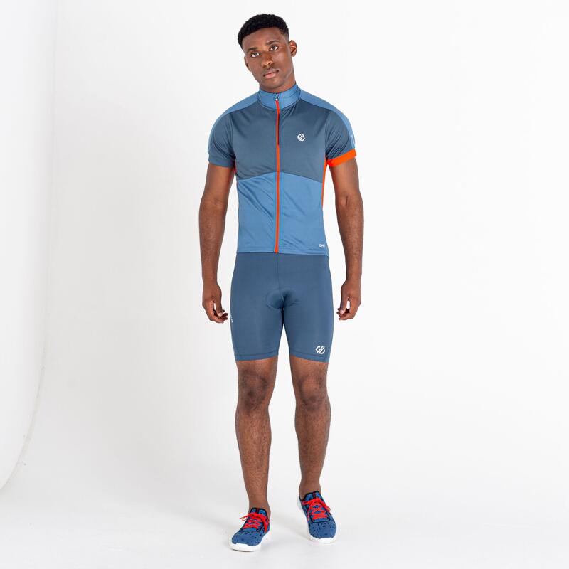 Shorts de Ciclismo Diseño Atrevido para Hombre Gris Orión