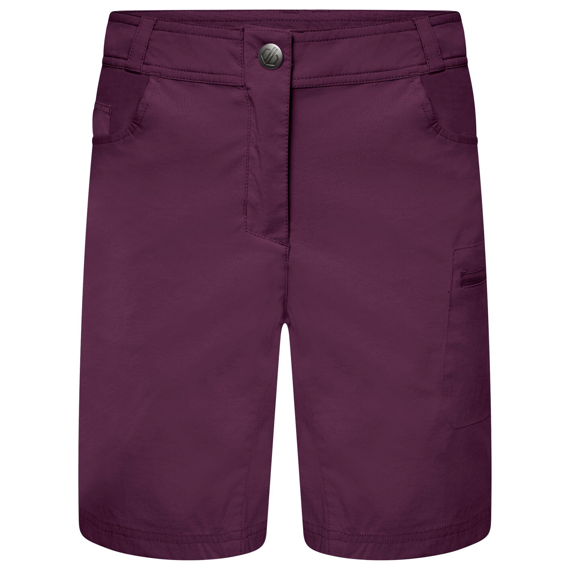 Pantaloncini da donna MELODIC (viola scuro)