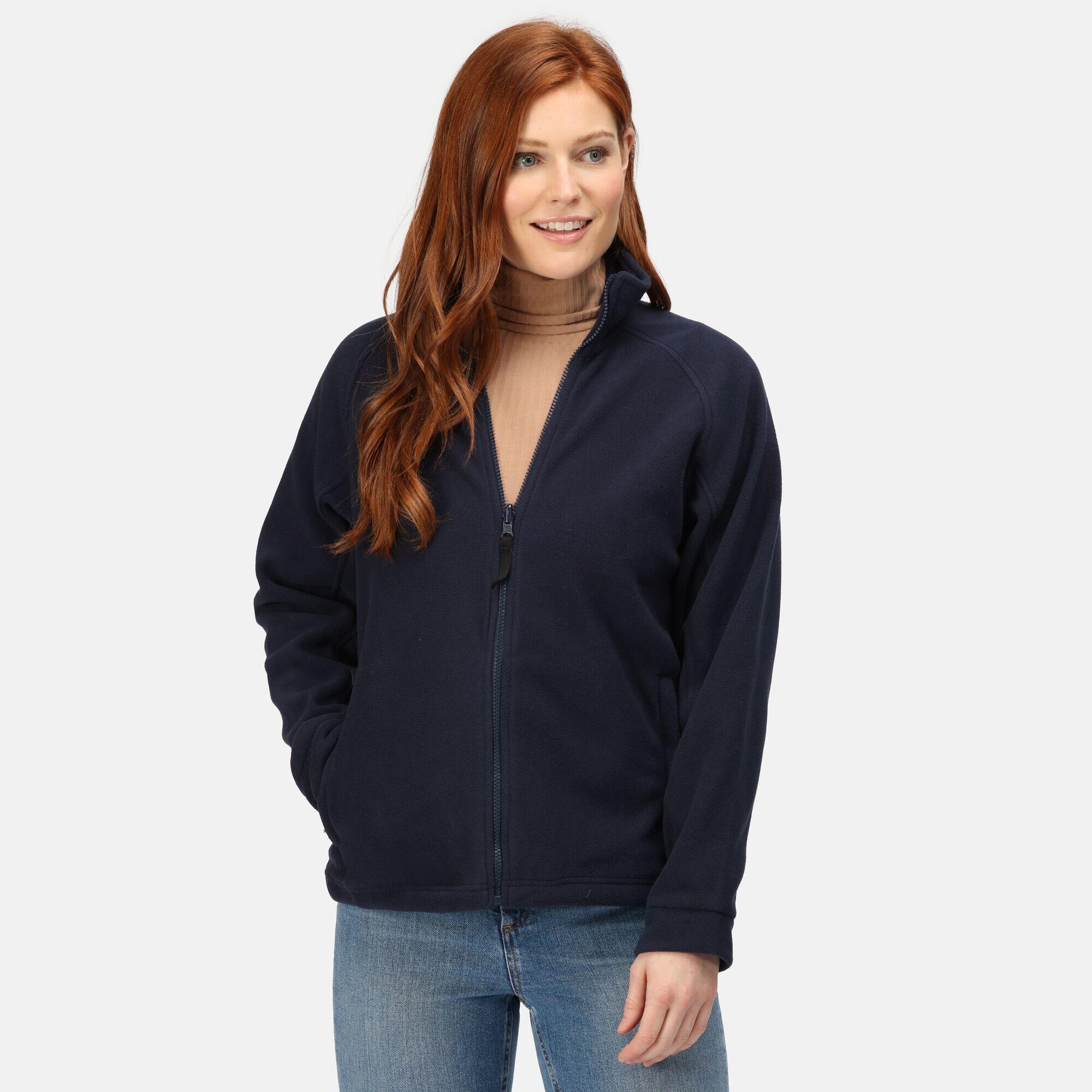 Ladies/Womens Thor III Fleece Jacket (Dark Navy) 2/5