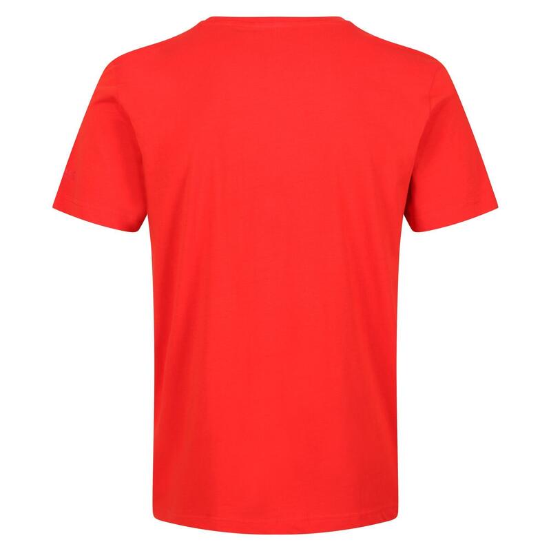 Tshirt BREEZED Homme (Rouge vif)