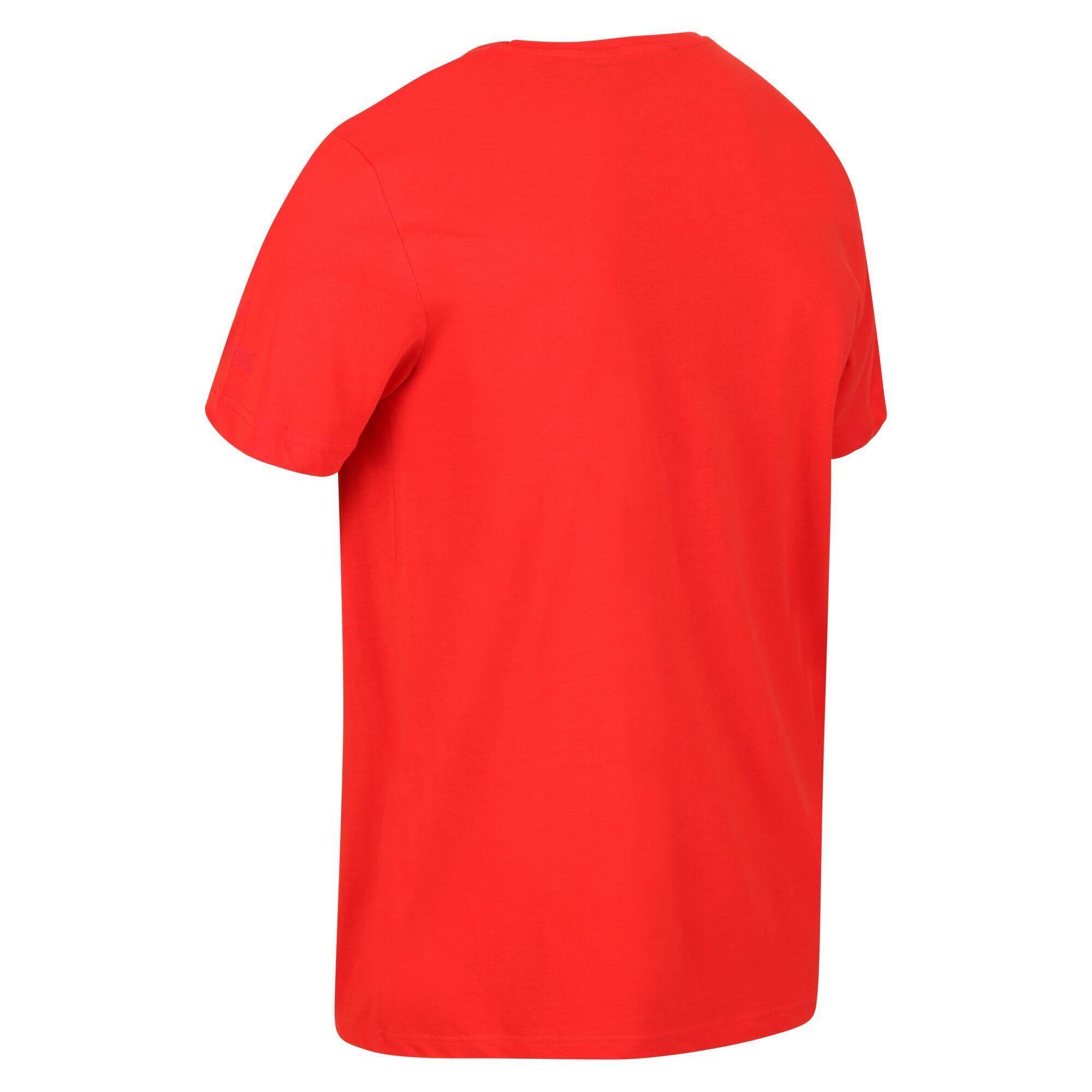 Men's BREEZED T-shirt (Bright red)