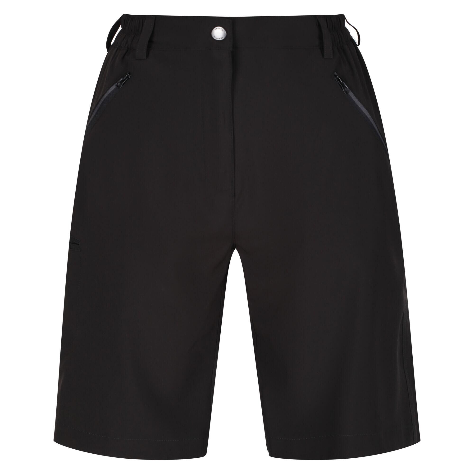 REGATTA Womens/Ladies Xert Stretch Shorts (Black)