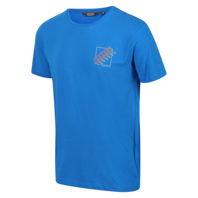 Tshirt BREEZED Homme (Bleu vif)
