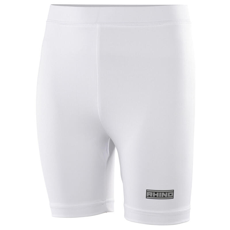 Kinder Thermal Base Layer Shorts Jungen Weiß