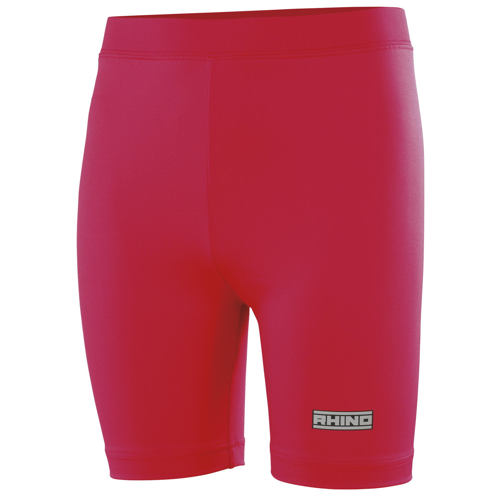 Childrens Boys Thermal Underwear Sports Base Layer Shorts (Red) 1/3