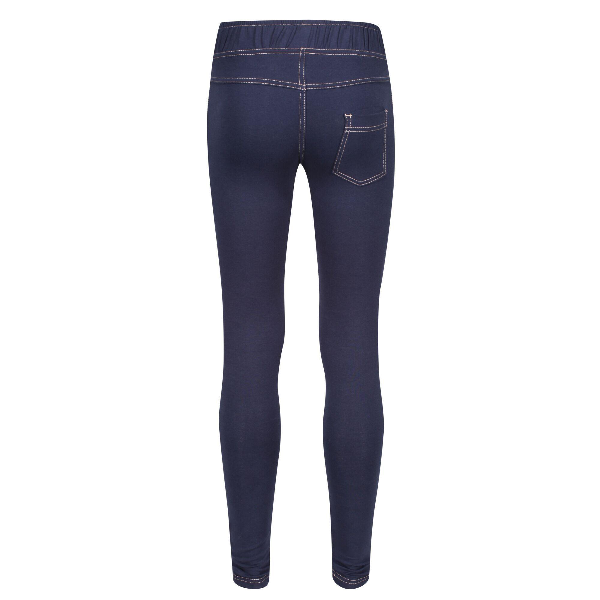 ABBELINE Girl's leggings (Denim indigo)