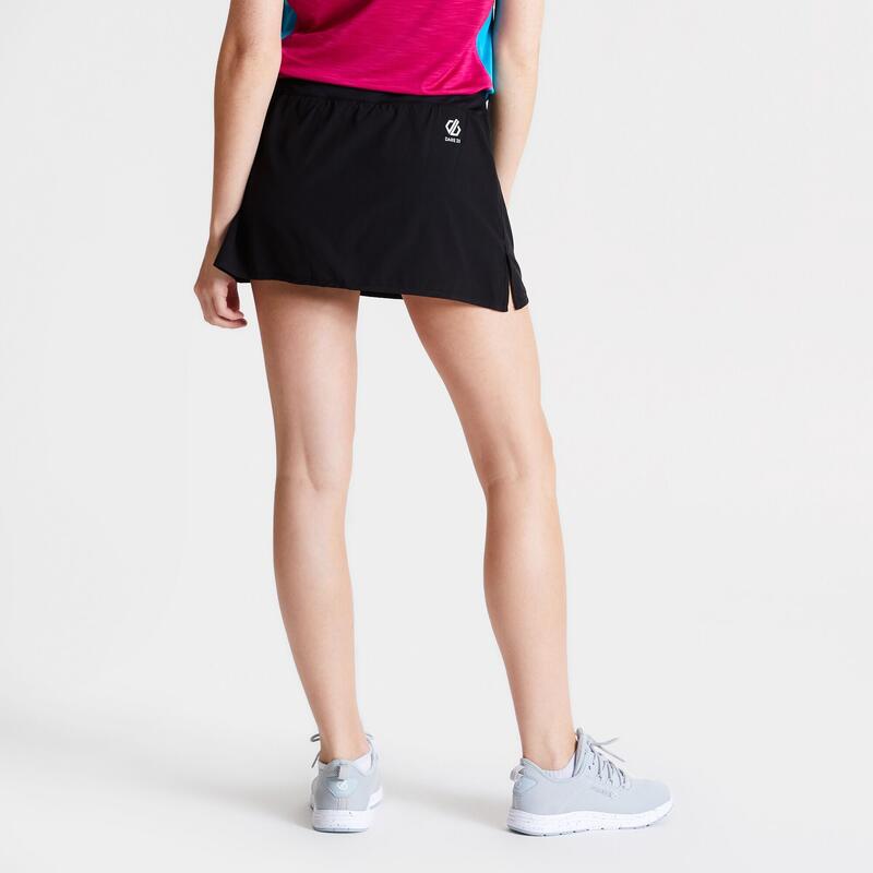 Dames Kinetic Skort (Zwart/Zwart)