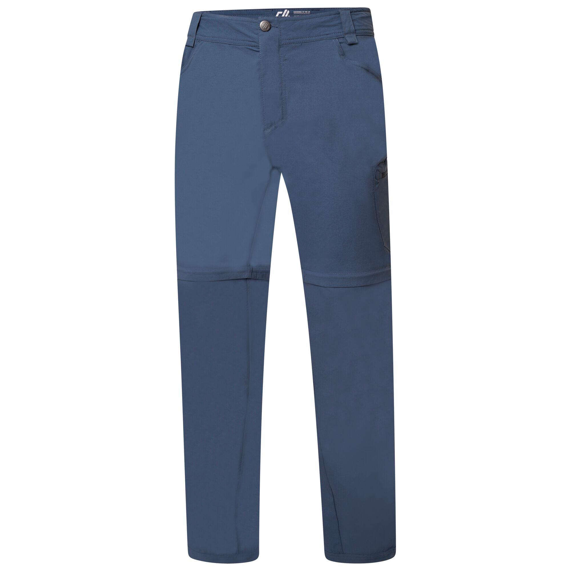 Mens Tuned In II Multi Pocket Zip Off Walking Trousers (Orion Grey) 3/4