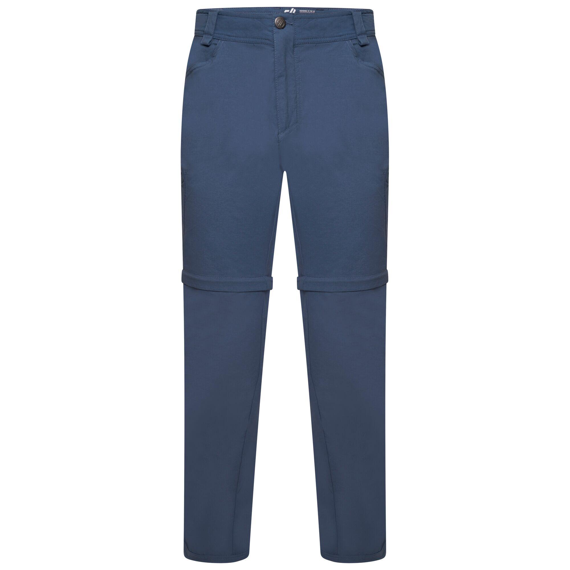 Mens Tuned In II Multi Pocket Zip Off Walking Trousers (Orion Grey) 1/4