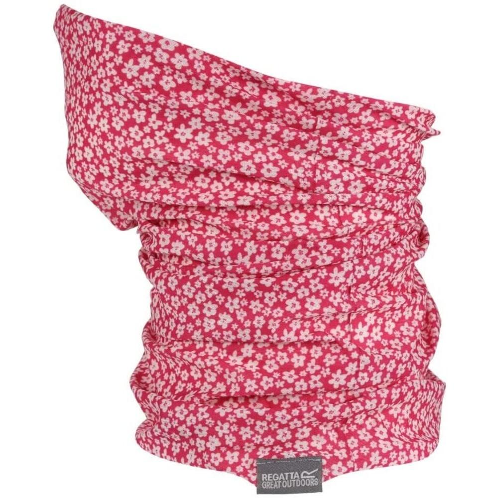 REGATTA Childrens/Kids Floral Snood (Pink Fushion)