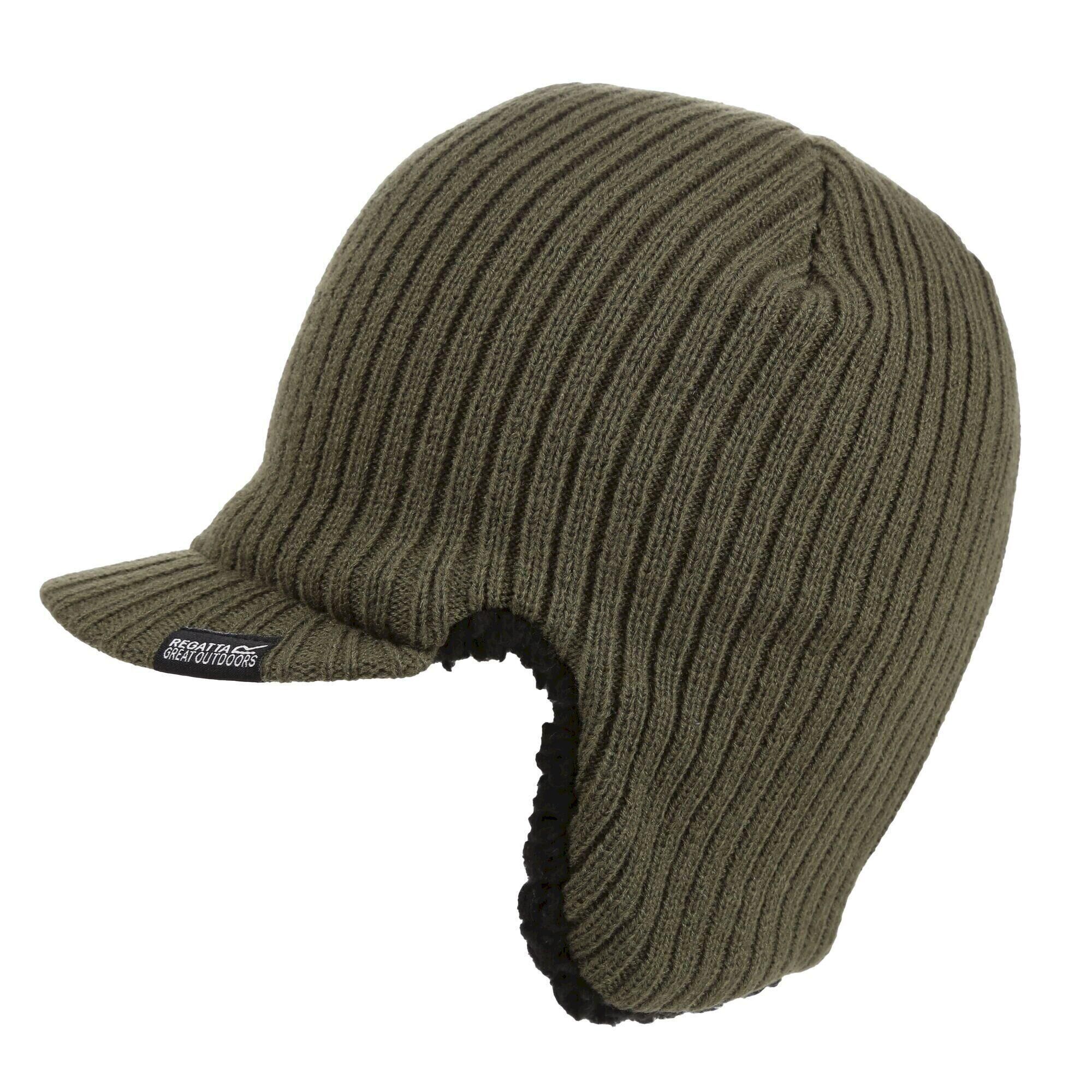 REGATTA Mens Anvil Knitted Winter Hat (Dark Khaki)