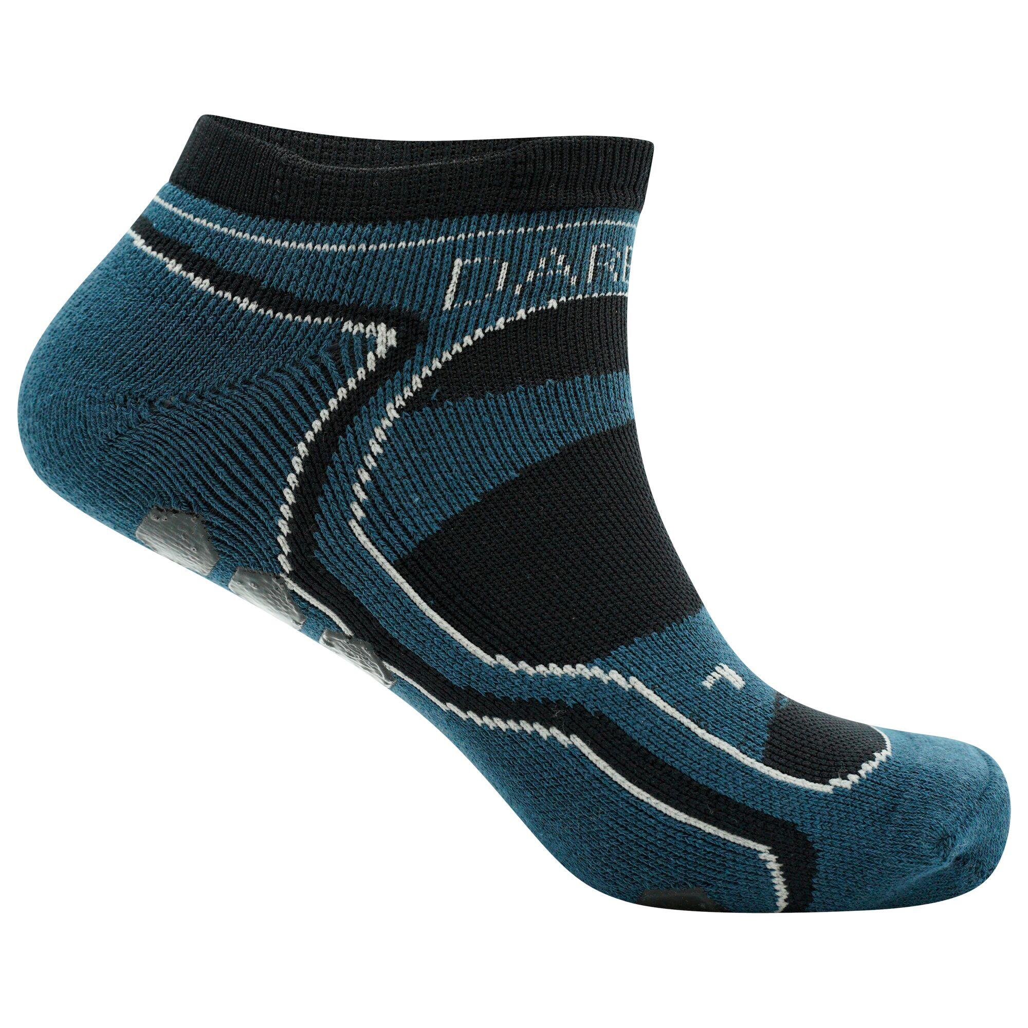 Mens Hex Athleisure Ankle Socks (Black/Orion Grey) 2/4