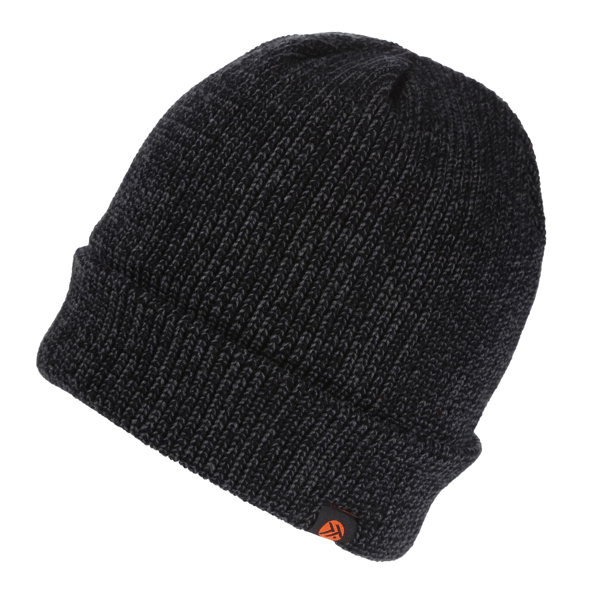 Mens Tactical Knitted Beanie (Black) 1/4