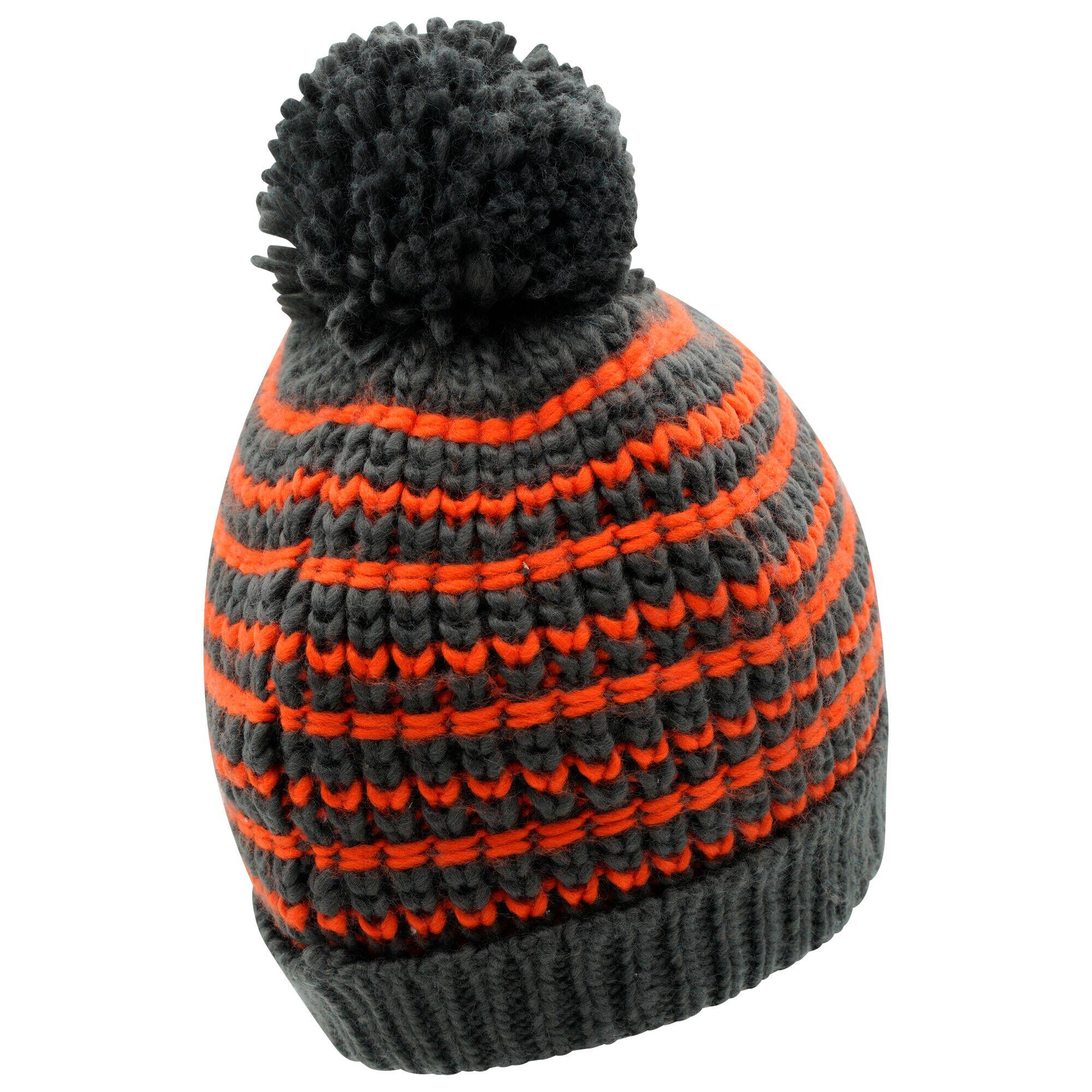 Unisex Adult Headstart Beanie (Amber Glow/Ebony Grey) 3/4