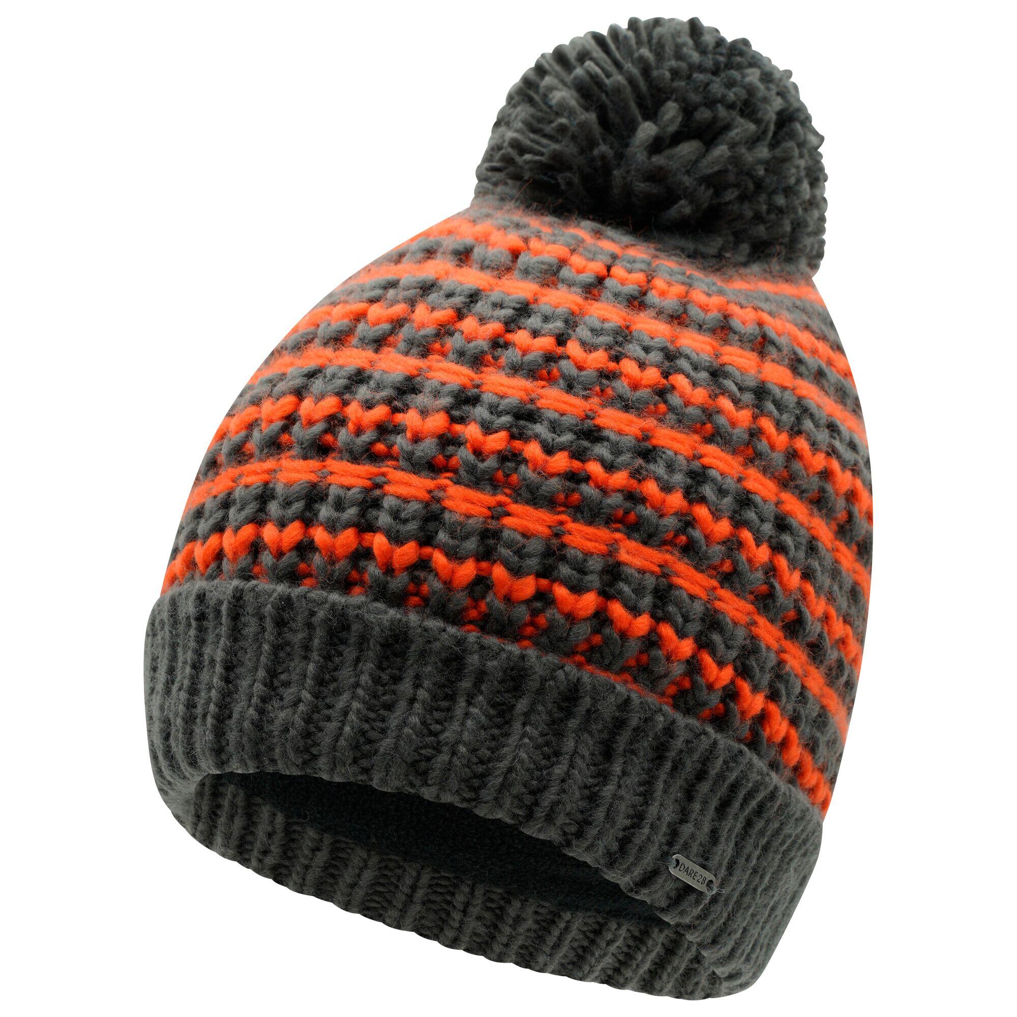 Unisex Adult Headstart Beanie (Amber Glow/Ebony Grey) 1/4