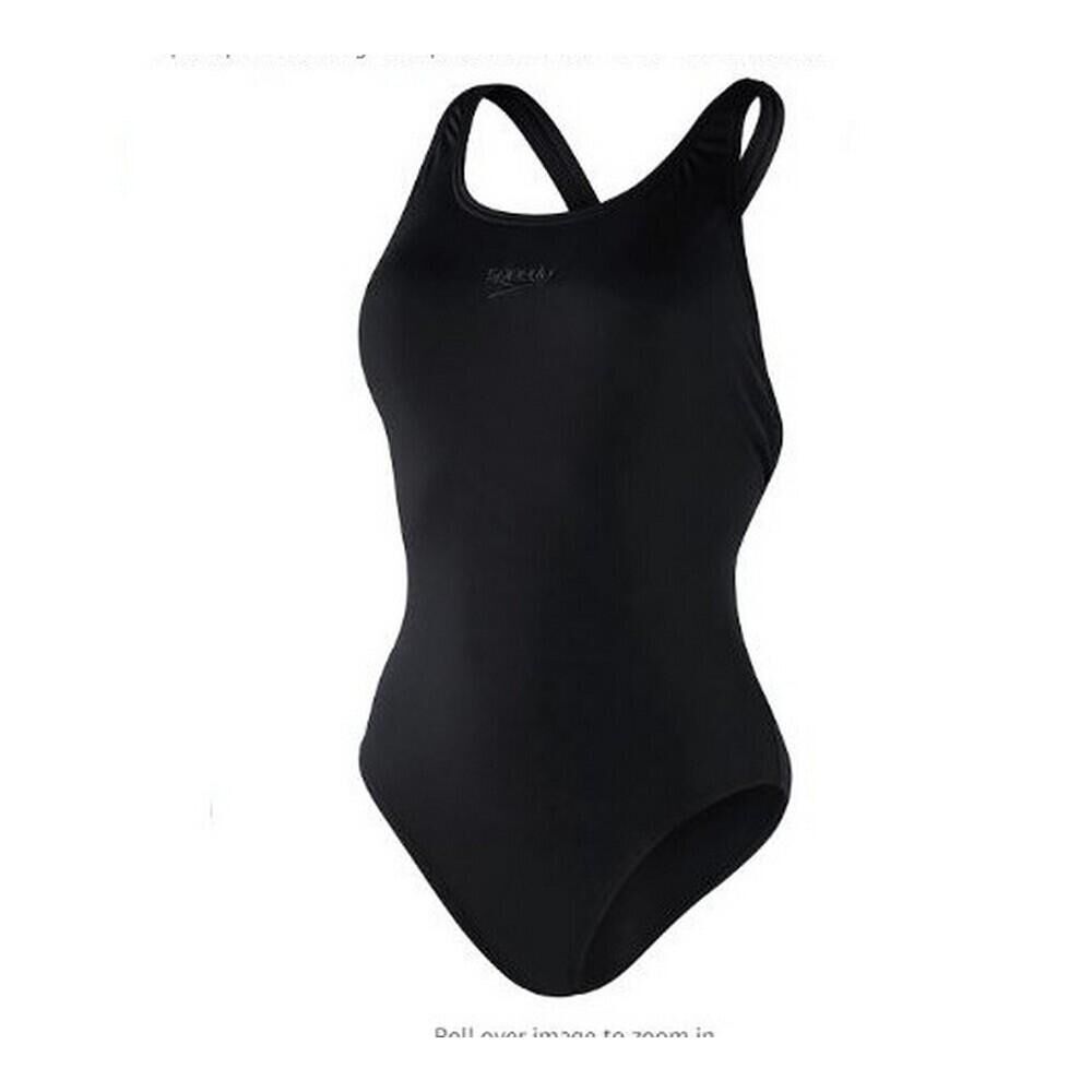 SPEEDO Womens/Ladies Power Eco Endurance+ One Piece Swimsuit (Black)