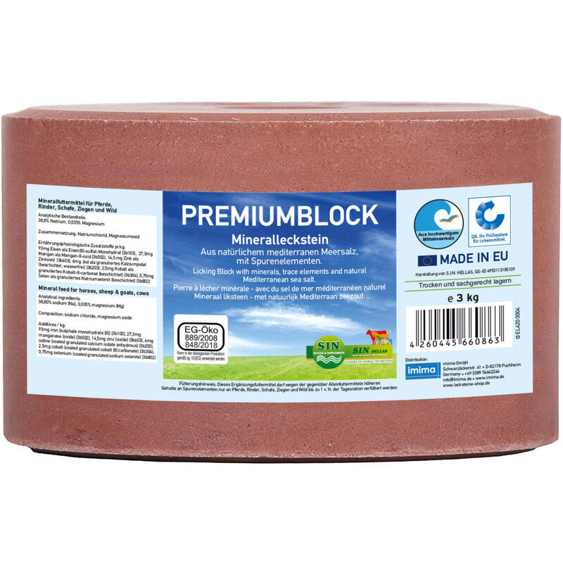 PREMIUMBLOCK Mineralleckstein, 4er Set