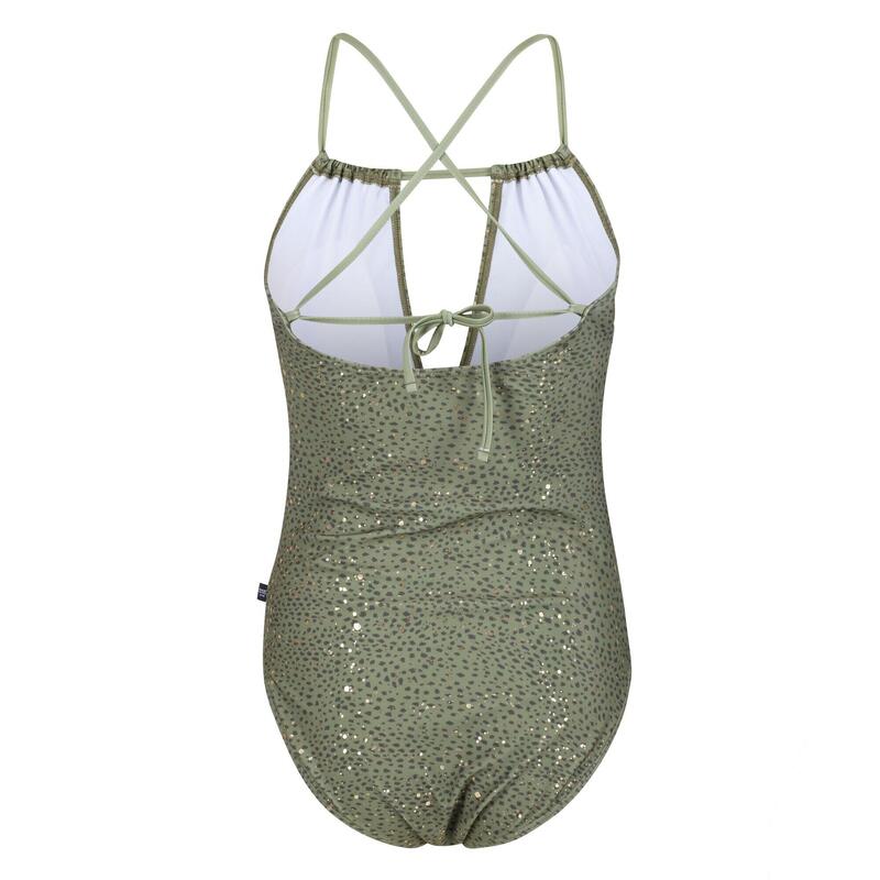 "Halliday" Badeanzug für Damen Grün