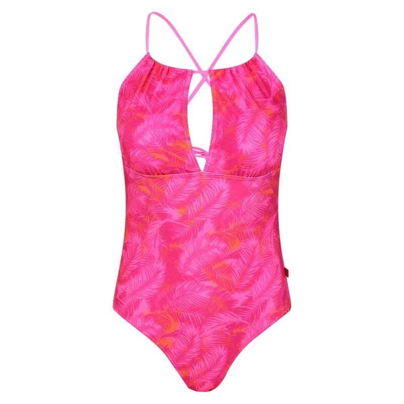 "Halliday" Badeanzug für Damen Pink Fusion