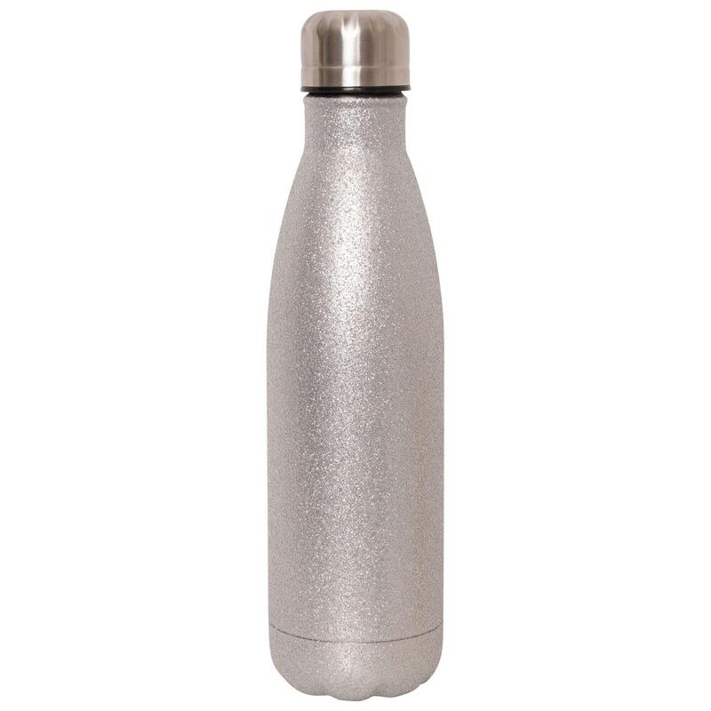 Glitter fém vizes palack