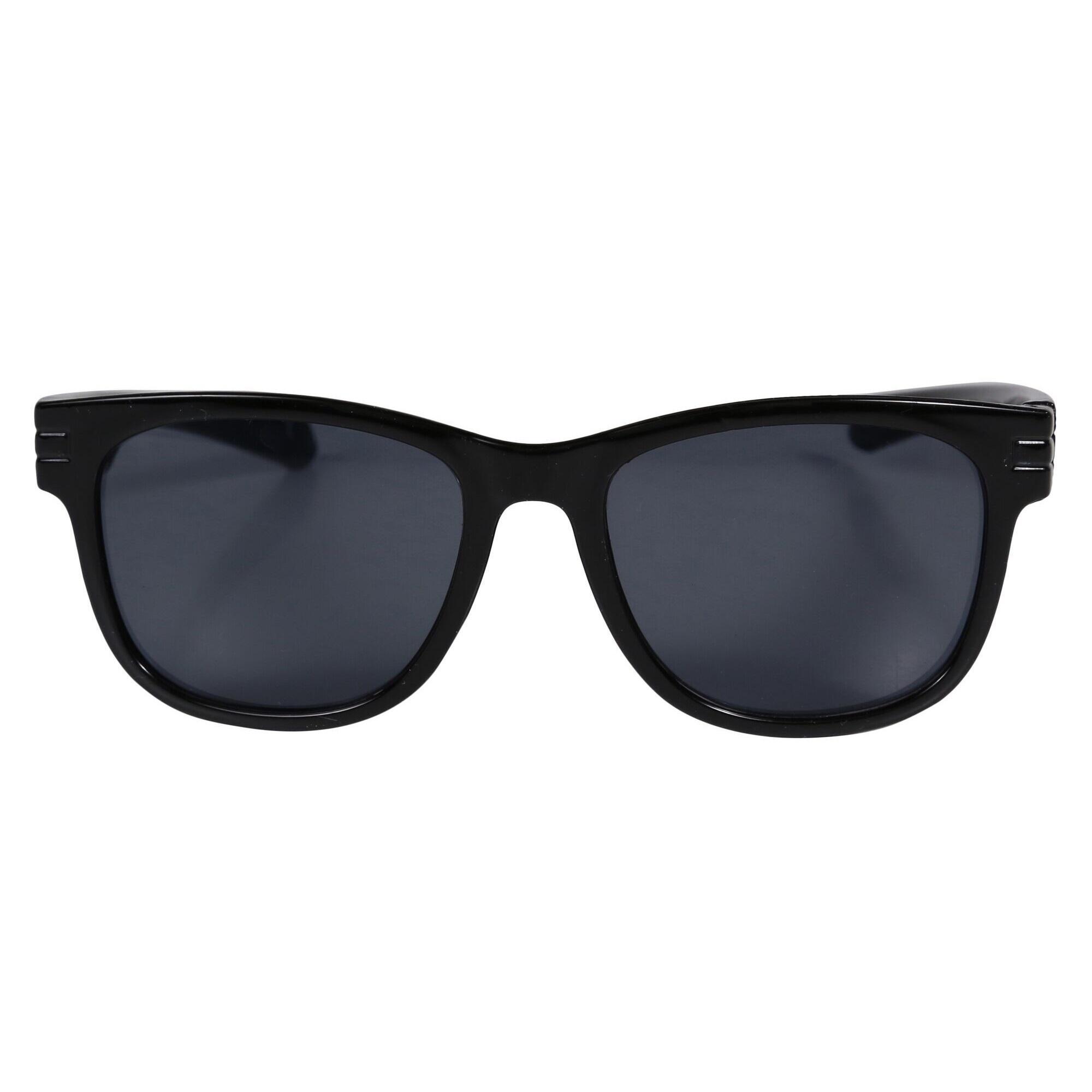 Mens Sargon Round Sunglasses (Black) 2/4