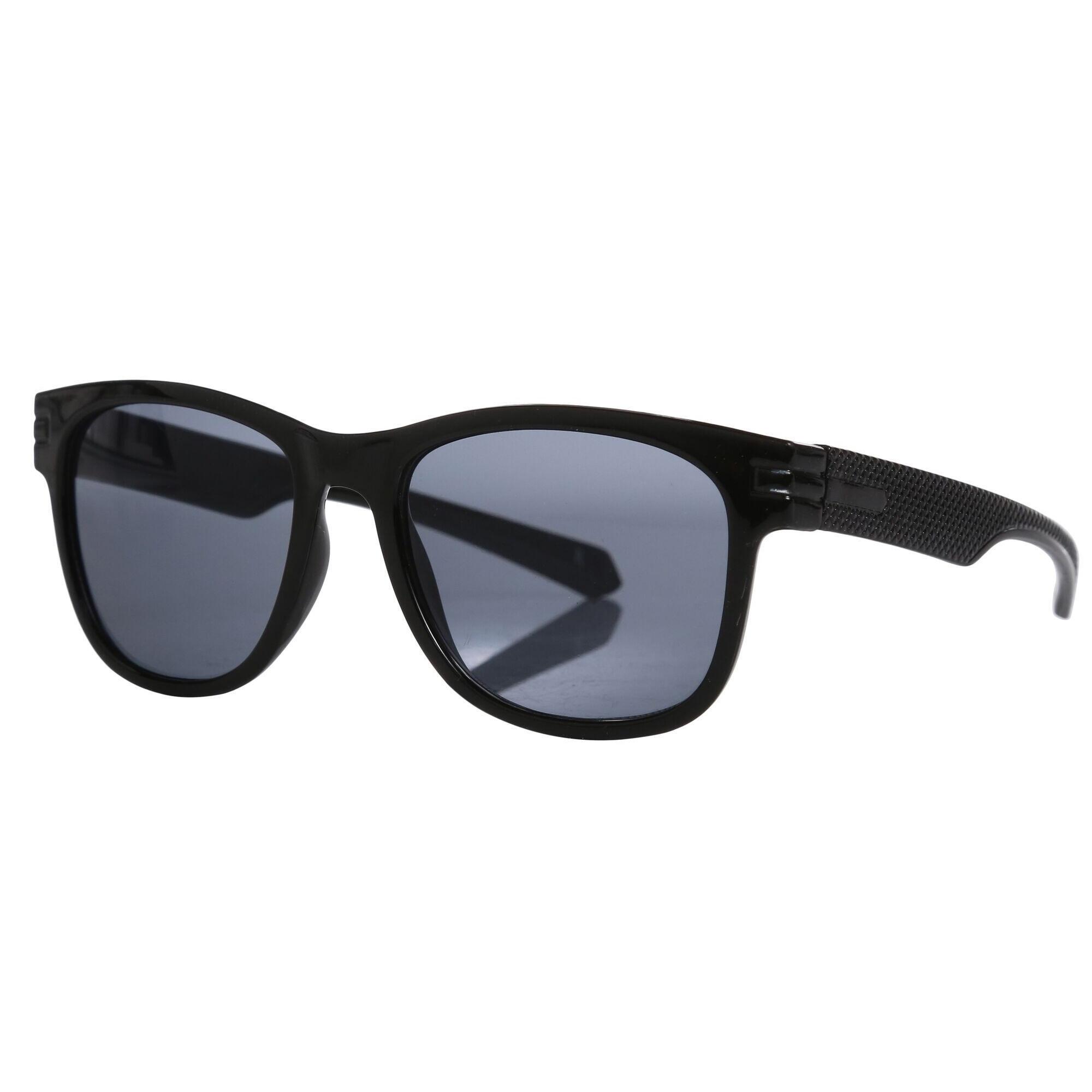 Mens Sargon Round Sunglasses (Black) 1/4