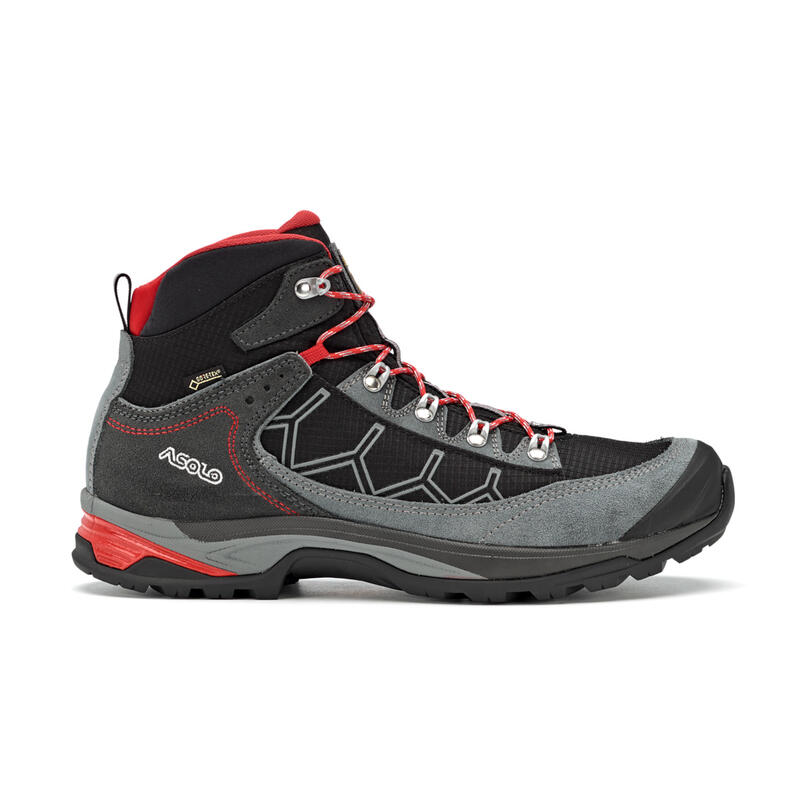 Chaussures de randonnée montagne homme FALCON Gore-Tex Vibram gris noir