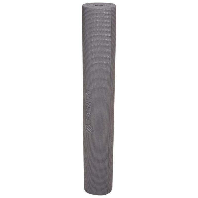 Yogamatte Damen und Herren Ebenholz-Grau