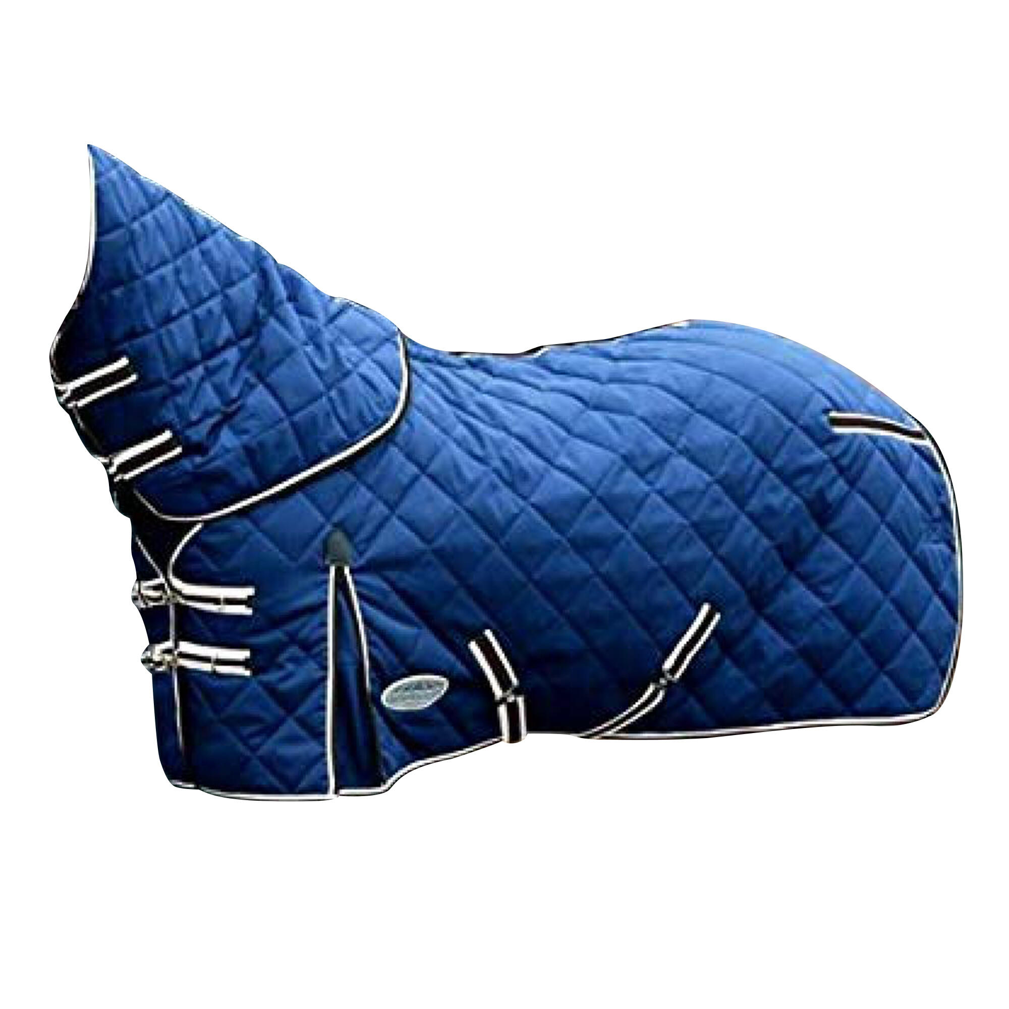 COMFITEC horse blanket (blue / grey / white)