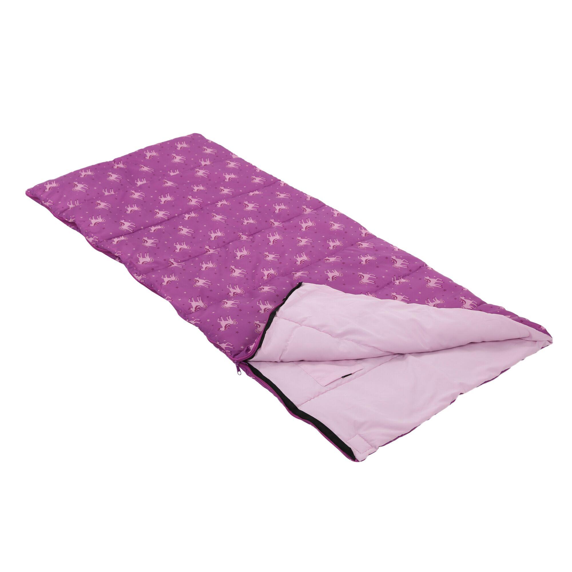 Childrens/Kids Roary rectangular sleeping bag (Unicorn)