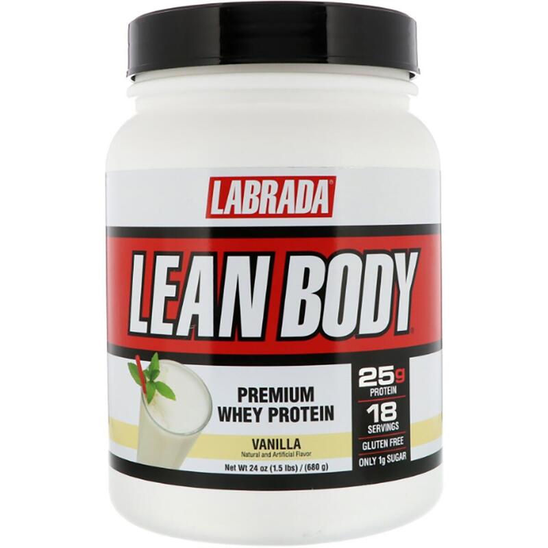 Lean Body Premium Whey Protein Powder Vanilla 1.5lbs (680g)