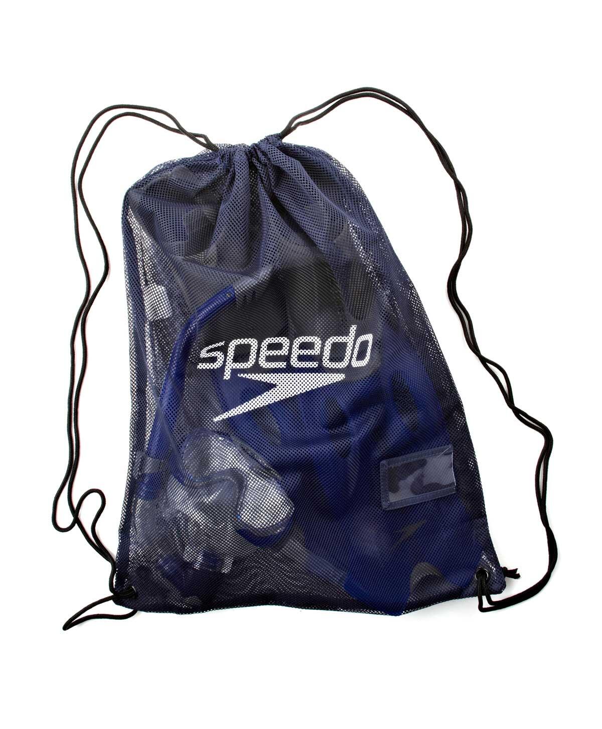 Speedo Equipment Mesh Wet Kit Bag - Red 5/5