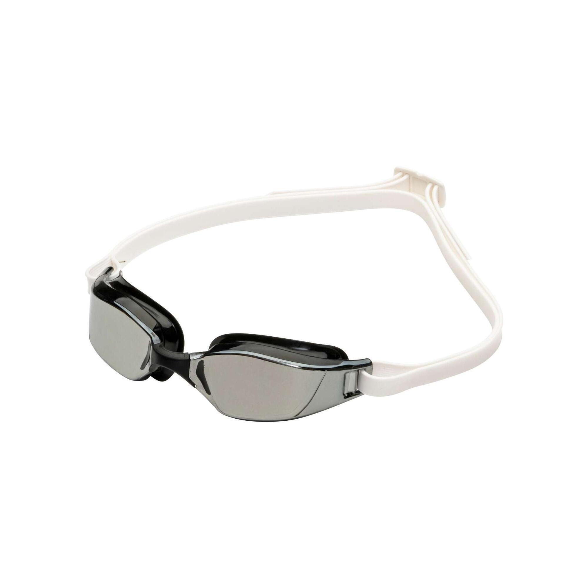 Aqua Sphere Xceed Swimming Goggles - Titanium Mirrored lens 1/5