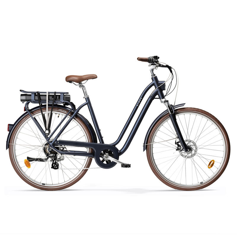 Verhuur - Elektrische stadsfiets Elops 900 E laag frame