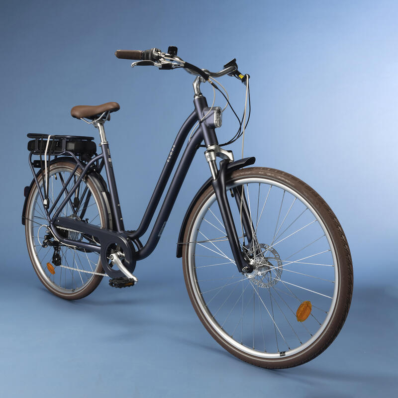 Second Life - Elektryczny rower miejski Elops 900E niska rama - Stan Dobry