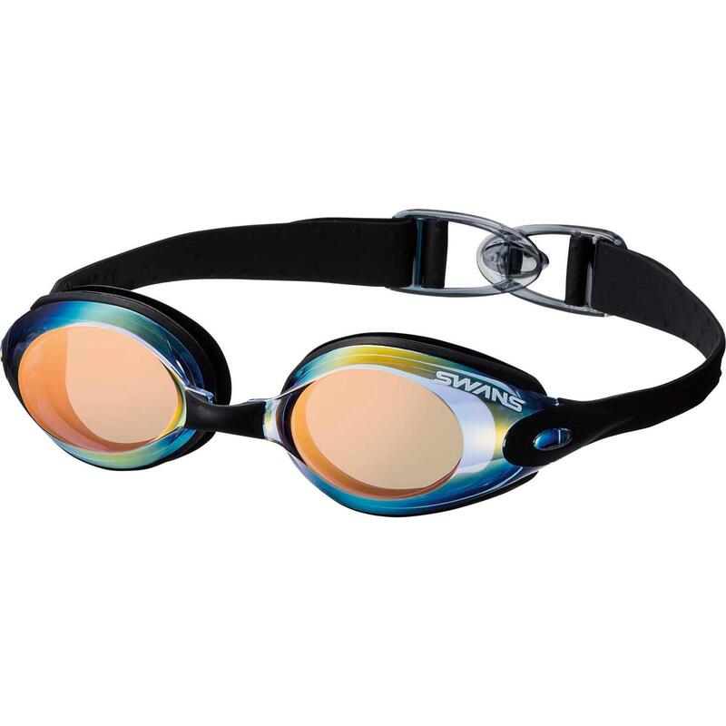 [SWN-SWB1M] Mirrored Fitness Swimming Goggles - Orange