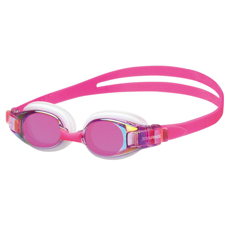 [SJ-8M] Junior Mirrored Swimming Goggles - Pink