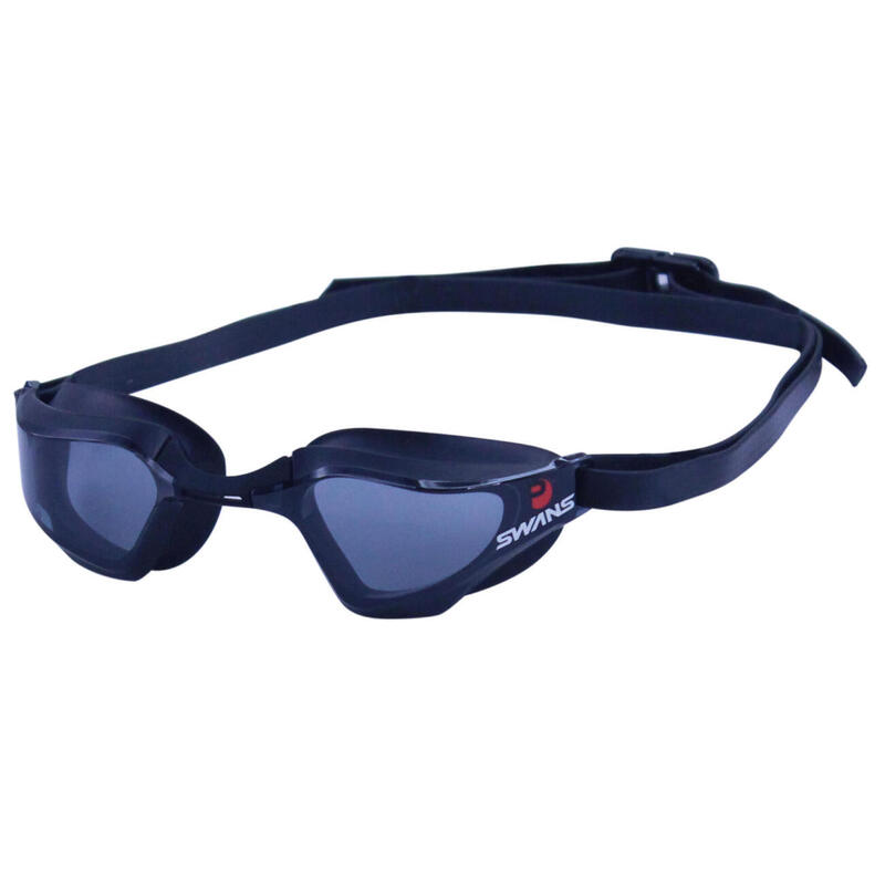 [SR-72NPAF] Premium Anti-Fog Competition Swimming Goggles - Dark Grey