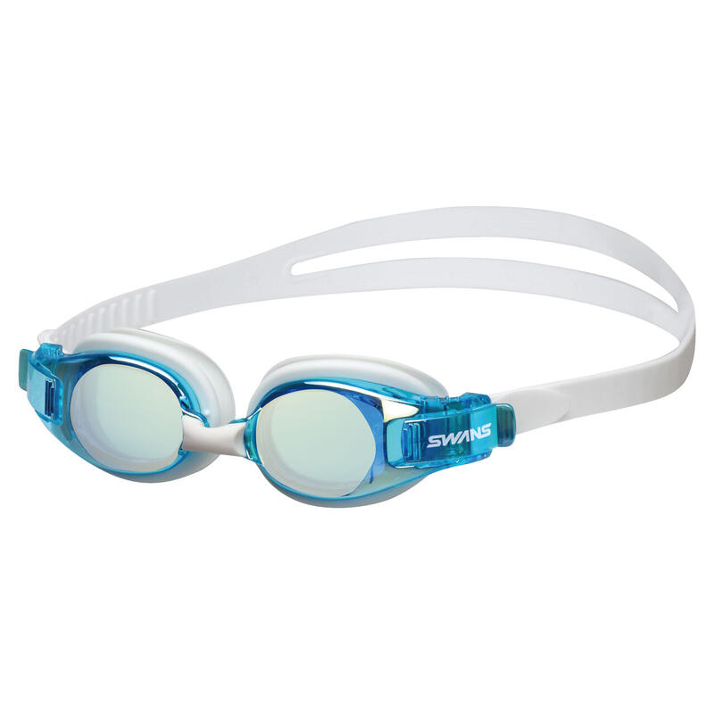 [SJ-8M] Junior Mirrored Swimming Goggles - Sky Blue