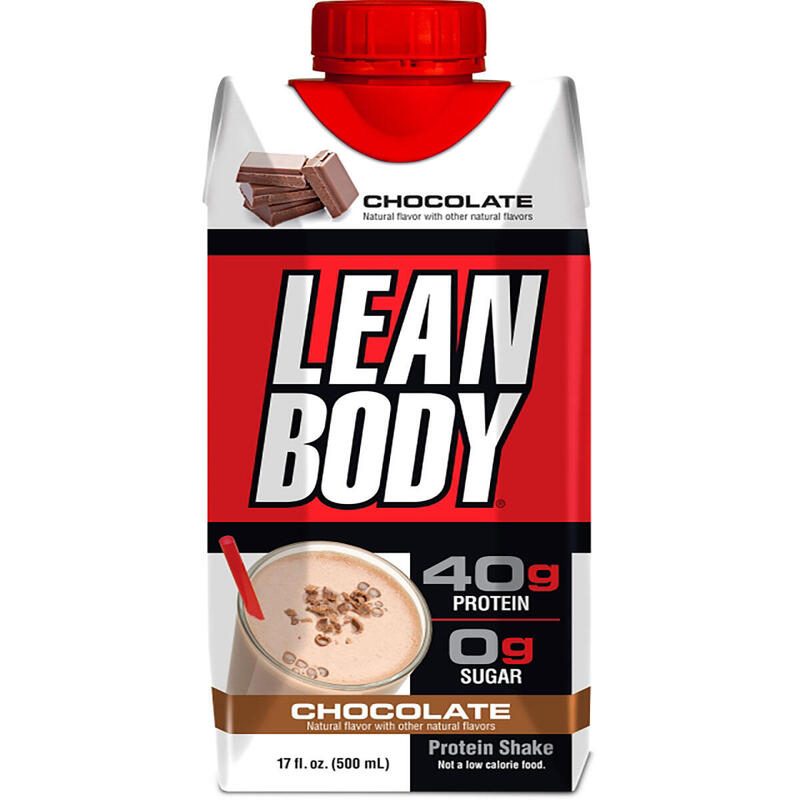 Lean Body Protein Shake - Chocolate (500ml) 12 PACK (RTD)