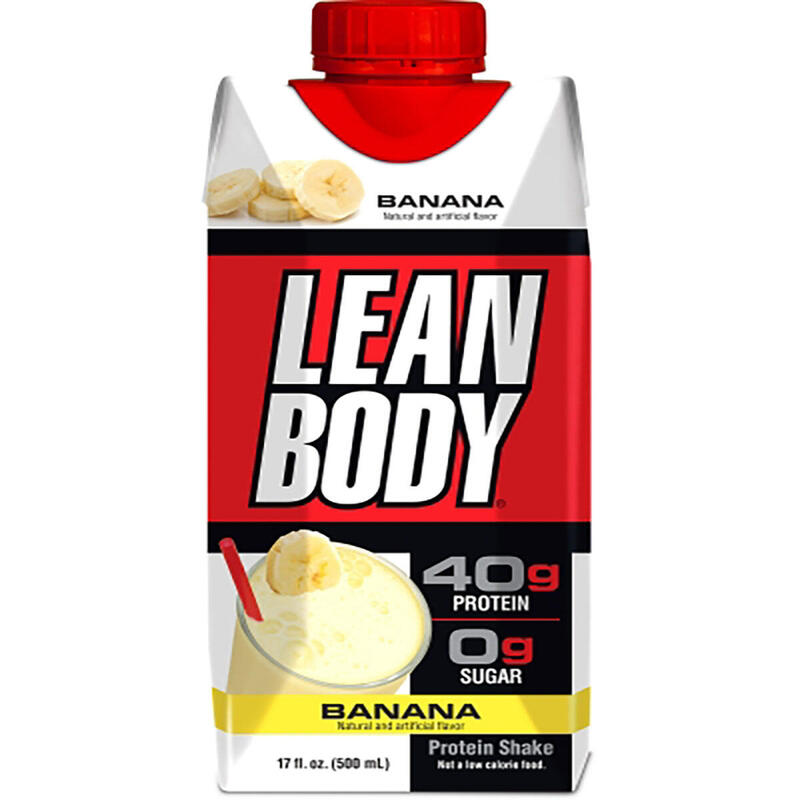 Lean Body 香蕉蛋白奶昔 (500ml) 12包 (RTD)