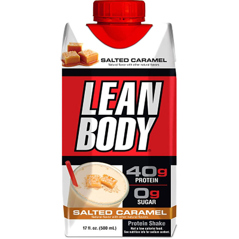 Lean Body 海鹽焦糖蛋白奶昔 (500ml) 12包 (RTD)