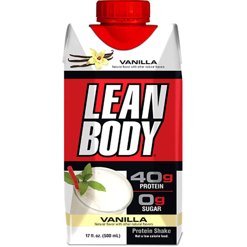 Lean Body Protein Shake - Vanilla (500ml) 12 PACK (RTD)